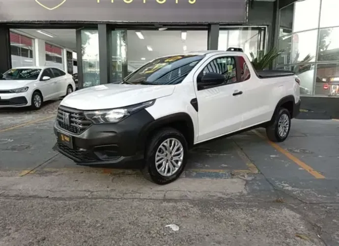 Como Nova!* Strada Endurance 1.4 CS Plus 2023 - Pouco Rodada!* | Entrada + 1.752 Ao Mês 