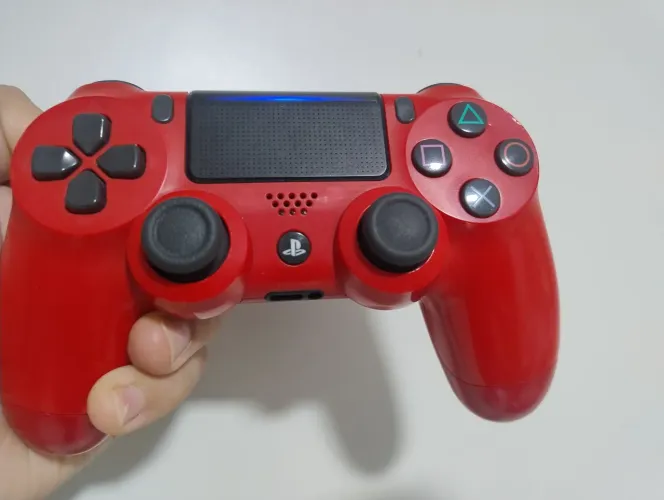 Controle PS4 Vermelho Original