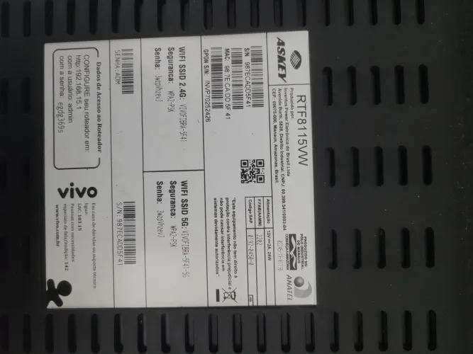 Roteador vivo smart