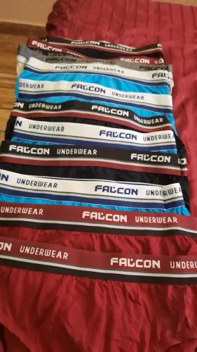 Kit com 11 Cuecas Falcon Tamanho M algodao