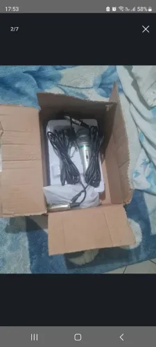 Microfone com fio