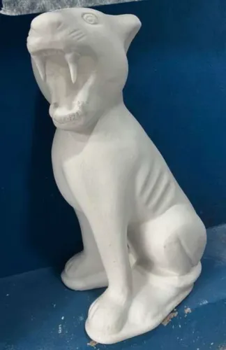 Escultura de Pantera para Decoração