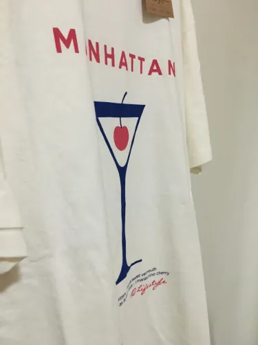 T-shirt nova AD branca TAM M masculina