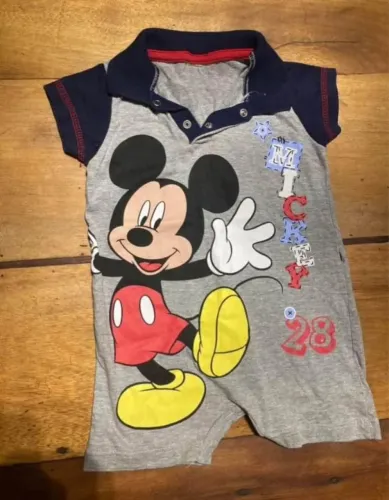 Body do Mickey e Pato Donald (R$ 15,00 CADA).