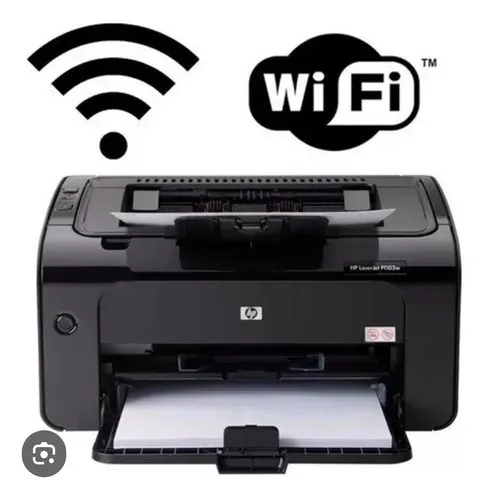 Impressora WI-FI Lasejet HP P1102w - Toner novinho!