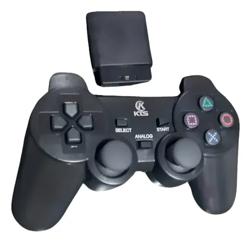 Controle Para Ps2 Joystick Console Analógico Sem Fio