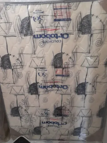 Cama Box Ortobom  de Casal Mais Base ainda no Plástico da Loja !