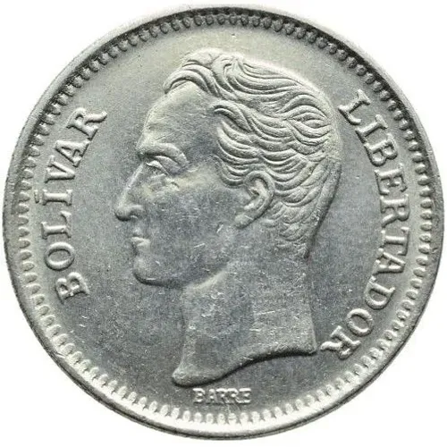 Moeda de Bolívar Libertador - 50 Centimos- Colecionadores!