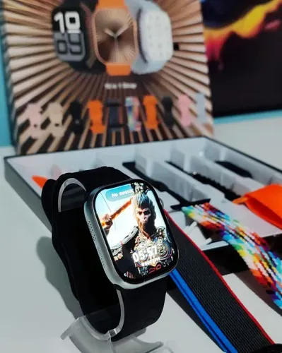 SMARTWATCH W10 + 10 PULSEIRAS TELA OLED NOVO NA CAIXA 