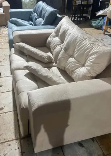 Melhor oferta de sofá de luxo Retrátil dois lugares