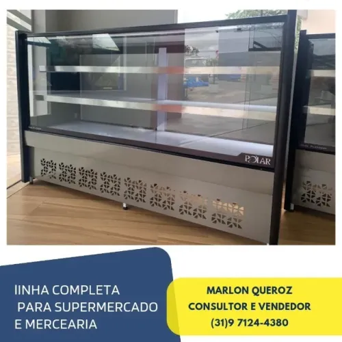 Balcão Refrigerado Polar Platinum Novo 127/220v