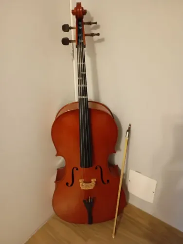 Violoncelo clássico em ótimo estado