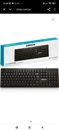 Teclado OBERON novo