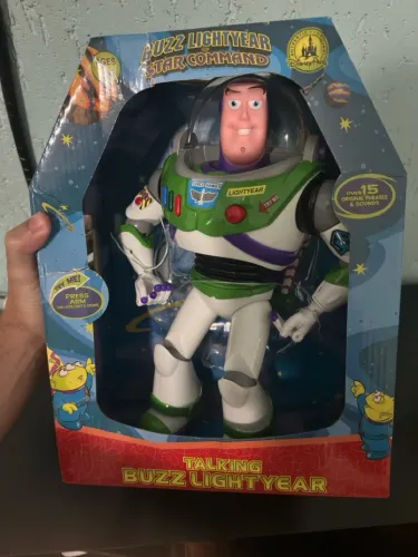 Buzz Lightyear Star Command Talking Action Figure