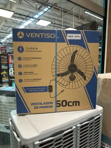 Ventilador parede 60cm