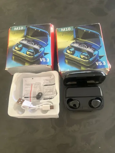 Fones de ouvido M10 TWS V5.3 sem fio