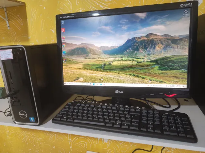 COMPUTADOR I3 4 GERAÇÃO 8GB SSD 120 COMPLETO MONITOR 20 POLEGADAS