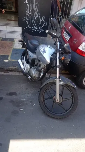 Moto bala dois pneus novos rodas de liga partida elétrica escapamento esportivo.