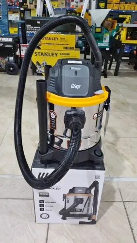 Aspirador de Pó e água 20L Inox 1900w 220v - Wap (Loja)