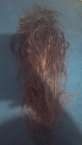 Mega hair ruivo