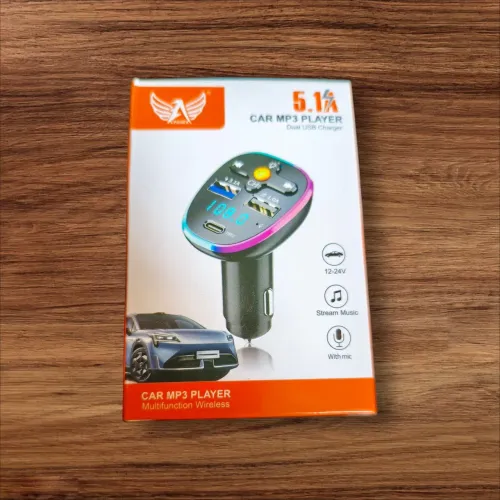 Car mp3 player com carregador portátil Turbo