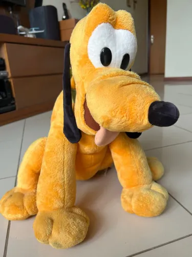 Pelúcia Pluto Walt Disney tamanho grande bem conservado