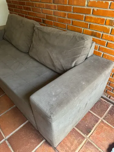Sofá 3 Lugares - Estilo Moderno e Super Confortável
