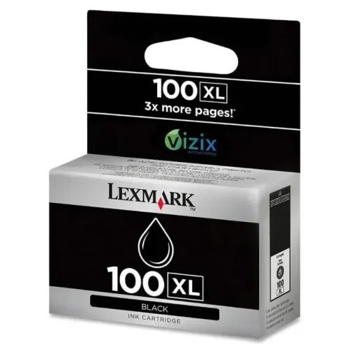 Cartucho de Tinta Lexmark 100 XL 14N1068 Preto Original