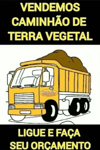 CAMINHÃO DE TERRA VEGETAL