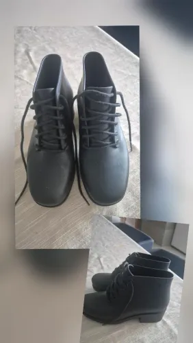 Bota Melissa cano curto. Tam 32