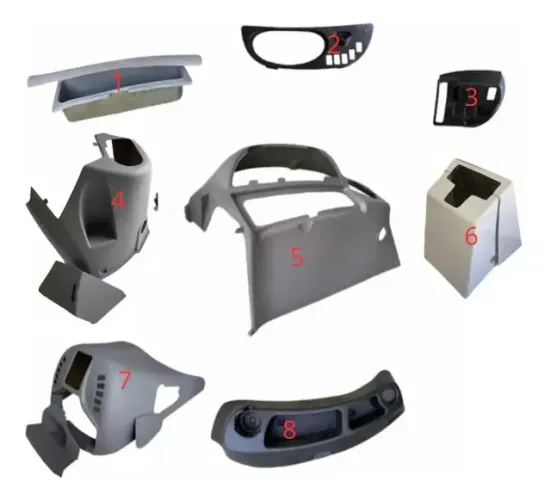 kir carenagem case 580m fibra 