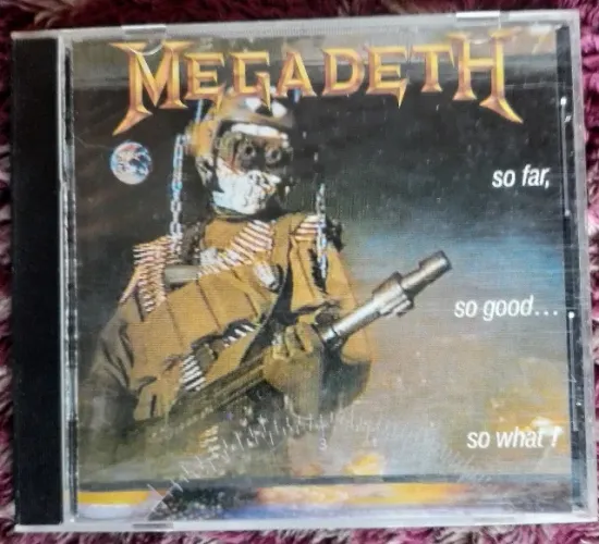 Cd megadeth So Far, So Good... So What! cd importado