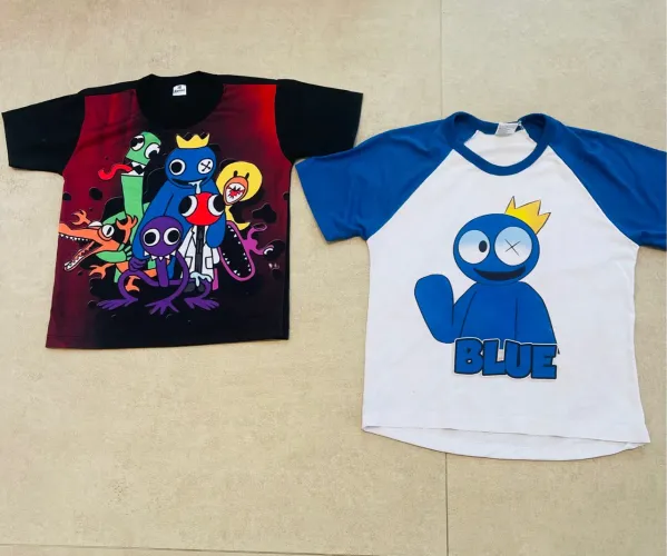 Camisetas Rainbow Friends - Diversão Garantida!