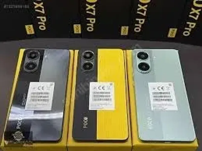 Celular Poco X7 PRO 5G 512GB 12GB Ram  Amarelo Preto Verde Entregamos Gratuito Novo