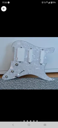 Escudo EMG para strato 81TWX/SAX/SX com potenciometros EMG