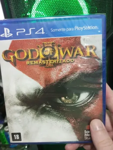 God of War Remasterizado jogo PS4 game Playstation 4 lacrado