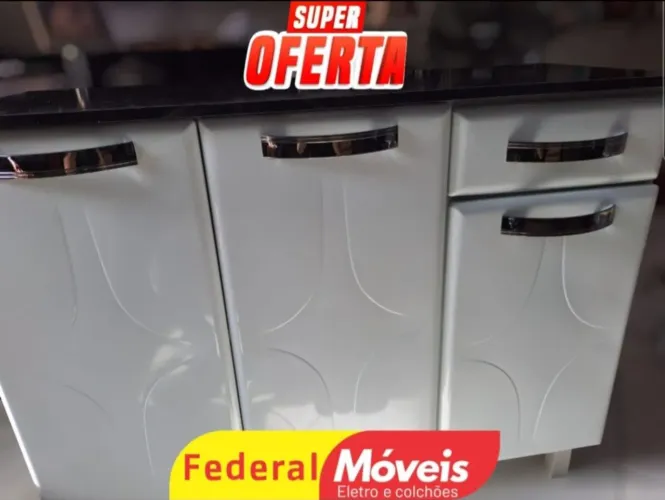 Armário para Cozinha em Aço - Novo, Resistente e Estiloso!