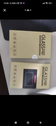 Película de Vidro Temperado Nintendo Switch Glass Pro