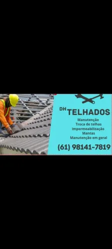 Telhados concertos e trocas de telhas .
