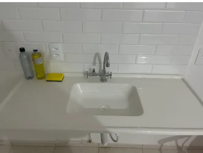 Pia Cozinha Mármore Sintético