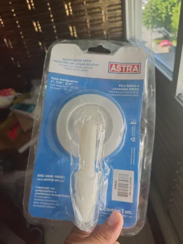 Adaptador para  Máquina de lavar novo para tubos conexão dn40