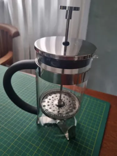 Cafeteira Prensa Francesa Inox Incolor Camicado - tam G (1litro)