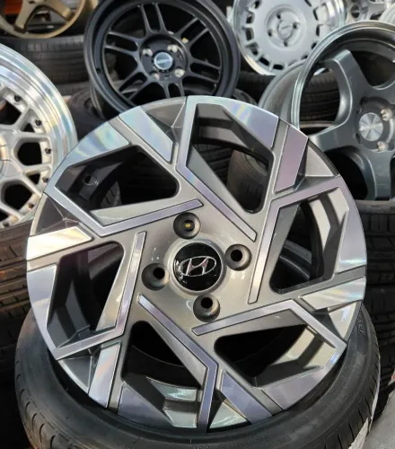Jogo de rodas HB20 aro 14 4x100 novas