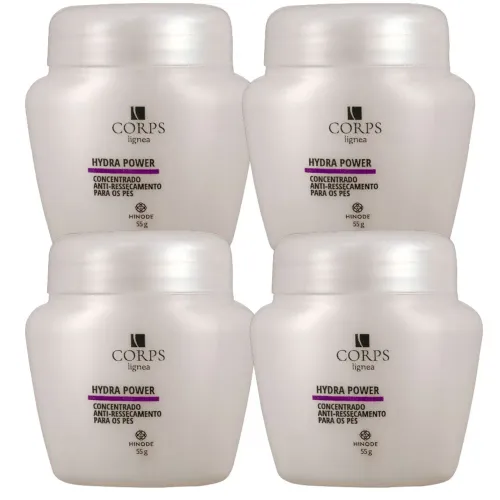 4 unidades de creme para os pés hidratante 