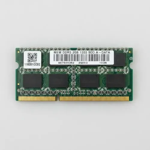 Memória RAM Original AData DDR3 SODIMM 2 GB 1333 MHz PC3-10600 para Notebook Laptop AIO PC