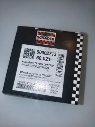 2x Rolamentos das rodas Dianteira C/ABS <br>