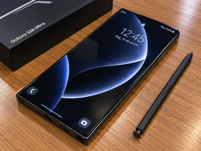 Galaxy S26 Ultra 512GB Preto ? IMPECÁVEL + S Pen + Caixa
