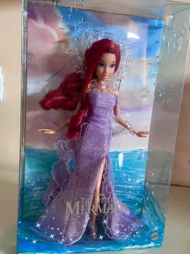 Boneca disney a pequena sereia aniversário de 30 anos