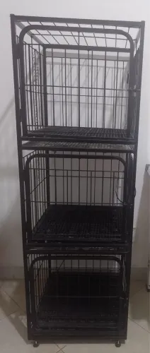 Gaiola 3 andares para pet shop
