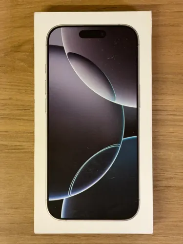 iPhone 16 Pro 256 GB (Titânio Branco) | Bateria 93% | R$5350